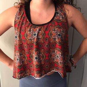 Cropped tank top